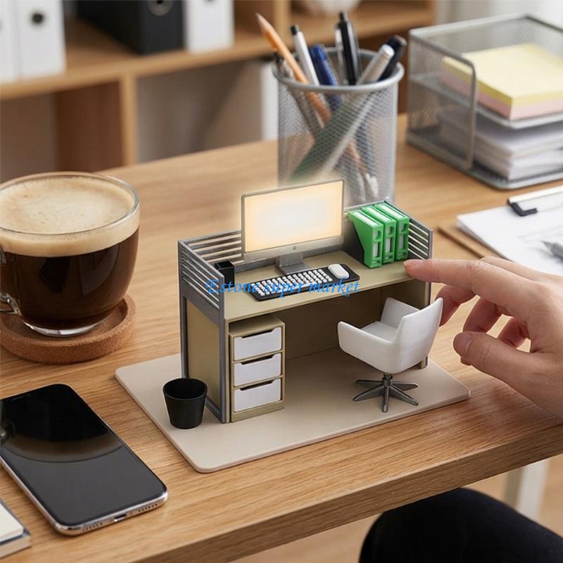 Home Office Architecture - 090B 의자 및 액세서리 인형 집