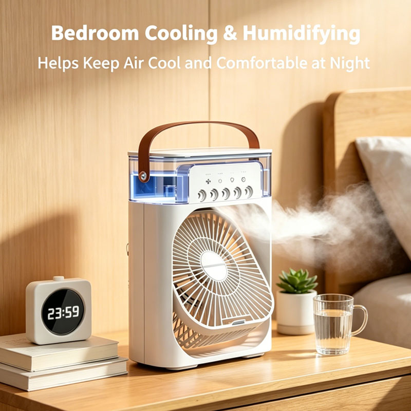 Home Office Gadgets - 휴대용 3 in 1 데스크탑 에어쿨러