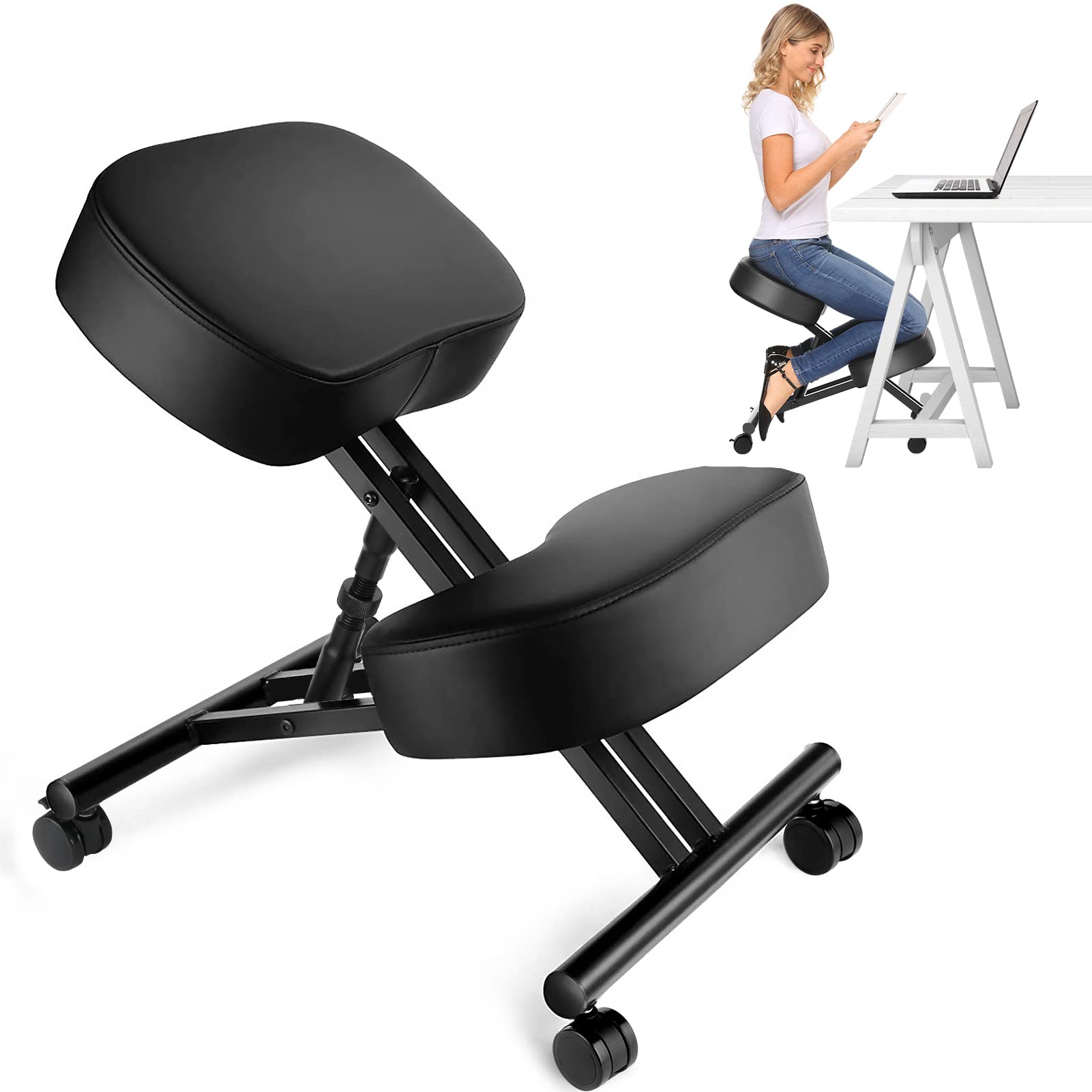 Home Office Chair - 사무실용 인체공학적 무릎꿇이 의자, 가정 및