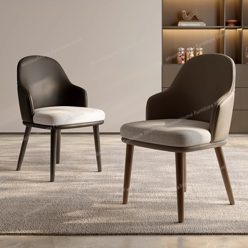 Home Office Interior Design - 바 스툴 모던 원목 가구 홈