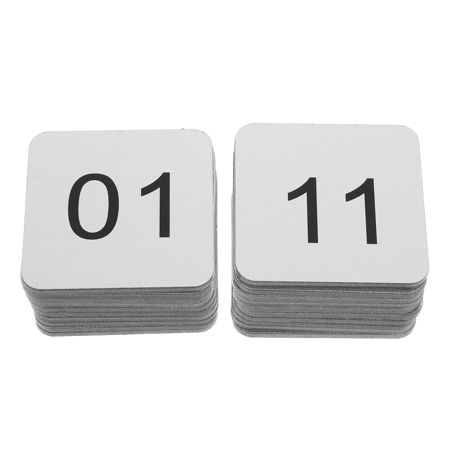 Home Office Number - 20Pcs 자체 접착 아크릴 번호 스티커