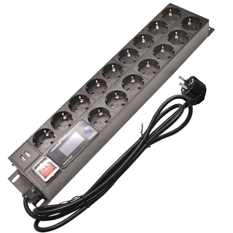 Power Strip Desk - 랙 마운트 디지털 전류계 전압계 전류계,