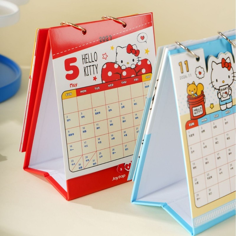Home Office Gadgets - 헬로키티 쿠로미 새로운 귀여운 책상 달력