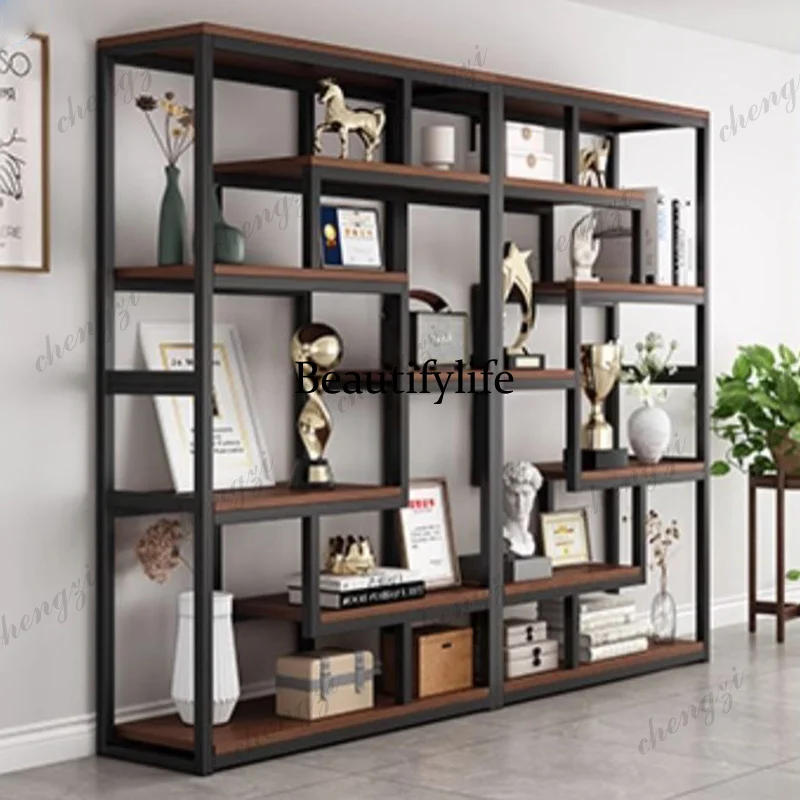 Home Office Interior Design - M138 디자인 수납 책장 오픈형 아트