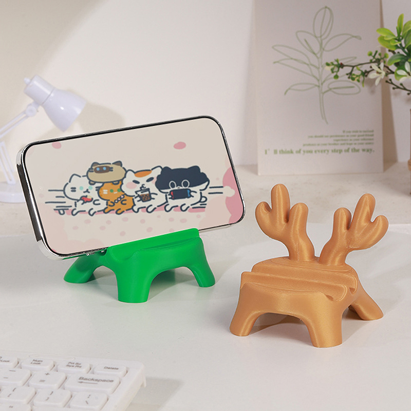 (여름4) 1개 도파민 컬러 크리에이티브 스툴 폰 스탠 - Home Office Image 리뷰 및 가격