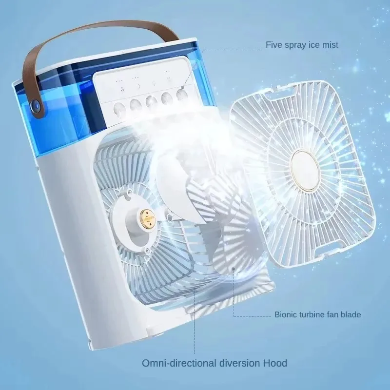휴대용 3 in 1 데스크탑 에어쿨러 팬, 가습기, L - Home Office Gadgets 리뷰 및 가격