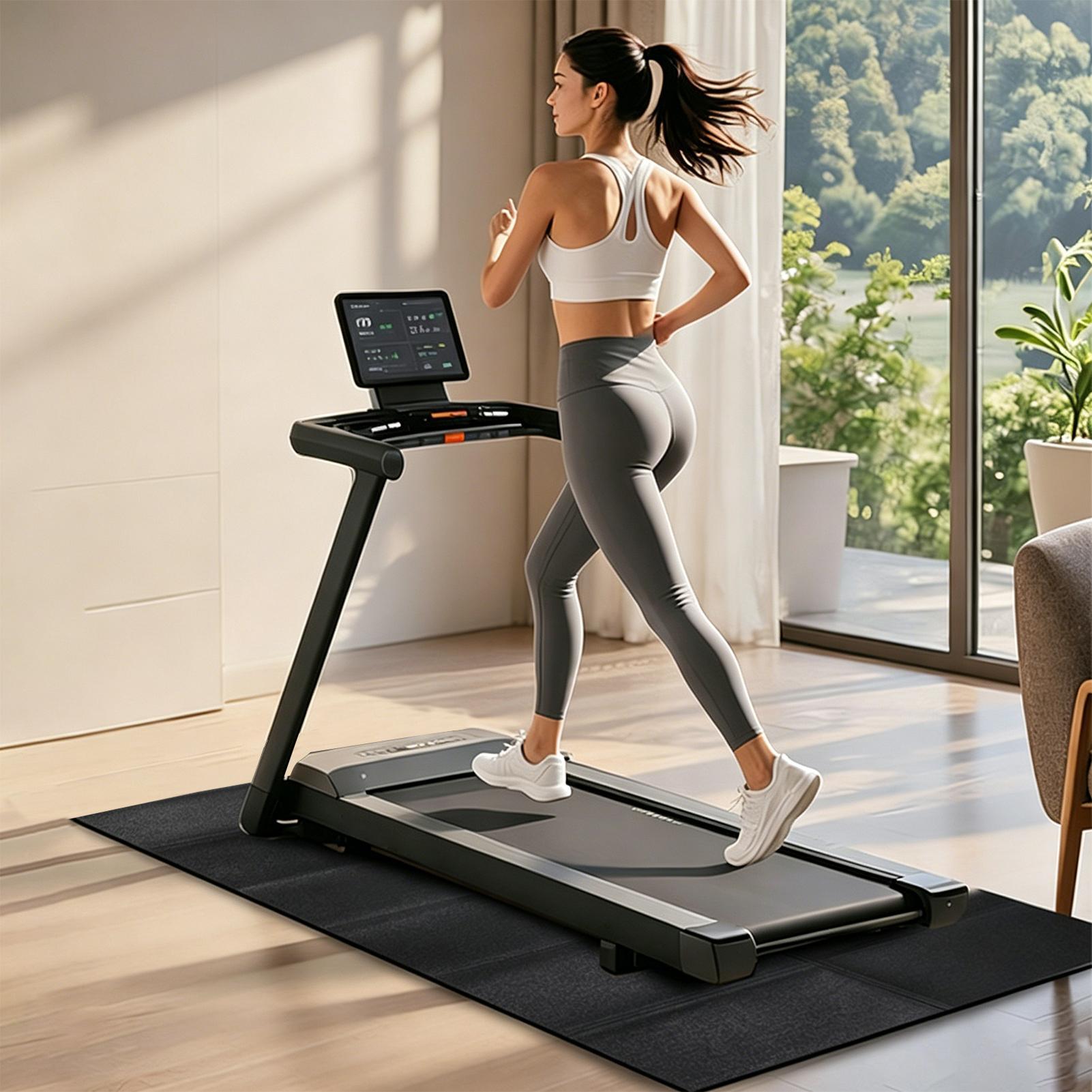 런닝머신 매트 진동 흡수 헤비 듀티 런닝머신 바닥 매트 - Home Office Equipment 리뷰 및 가격