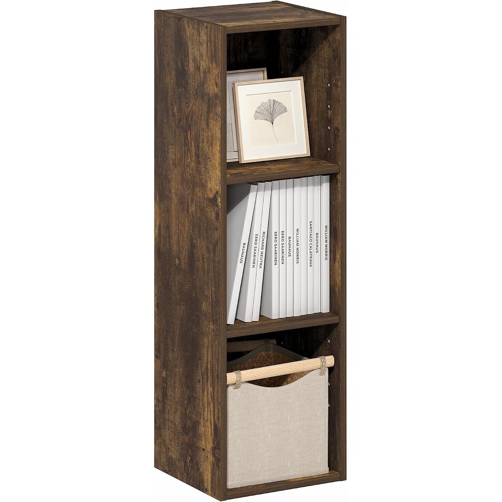 3단 좁은 책장, 10인치 폭의 수납 선반, 9.3 x - Home Office Bookshelves 리뷰 및 가격