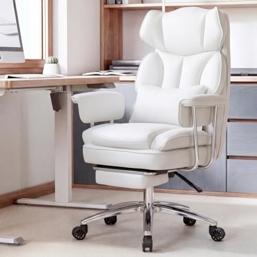 임원용 홈 오피스 책상 의자 - 인체공학적 높은 등받이 - Home Office Chair 리뷰 및 가격