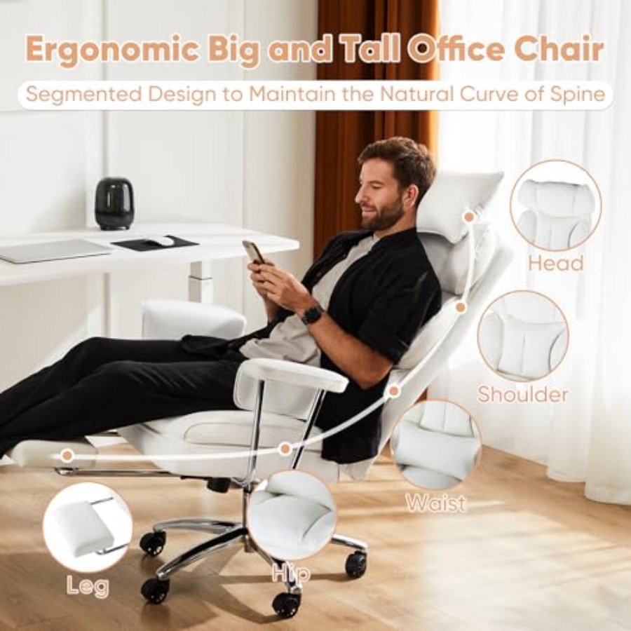 임원용 홈 오피스 책상 의자 - 인체공학적 높은 등받이 - Home Office Chair 리뷰 및 가격
