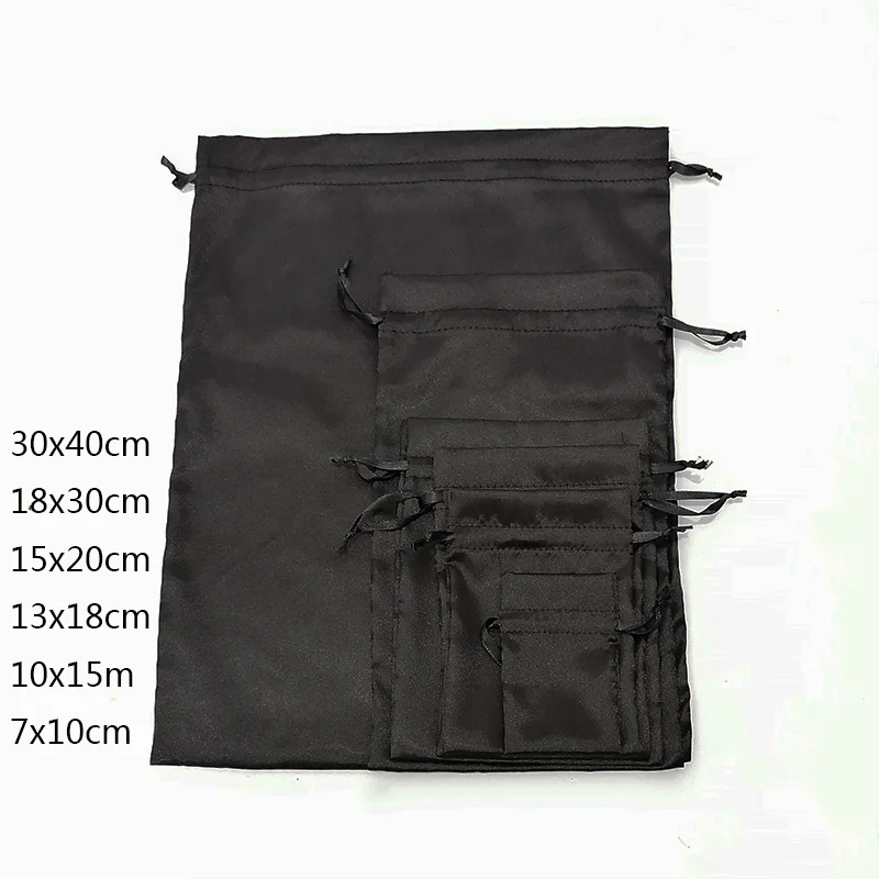 10PCS 맞춤형 새틴 익스텐션 헤어 가방 고급품 실크 - Home Office Number 리뷰 및 가격