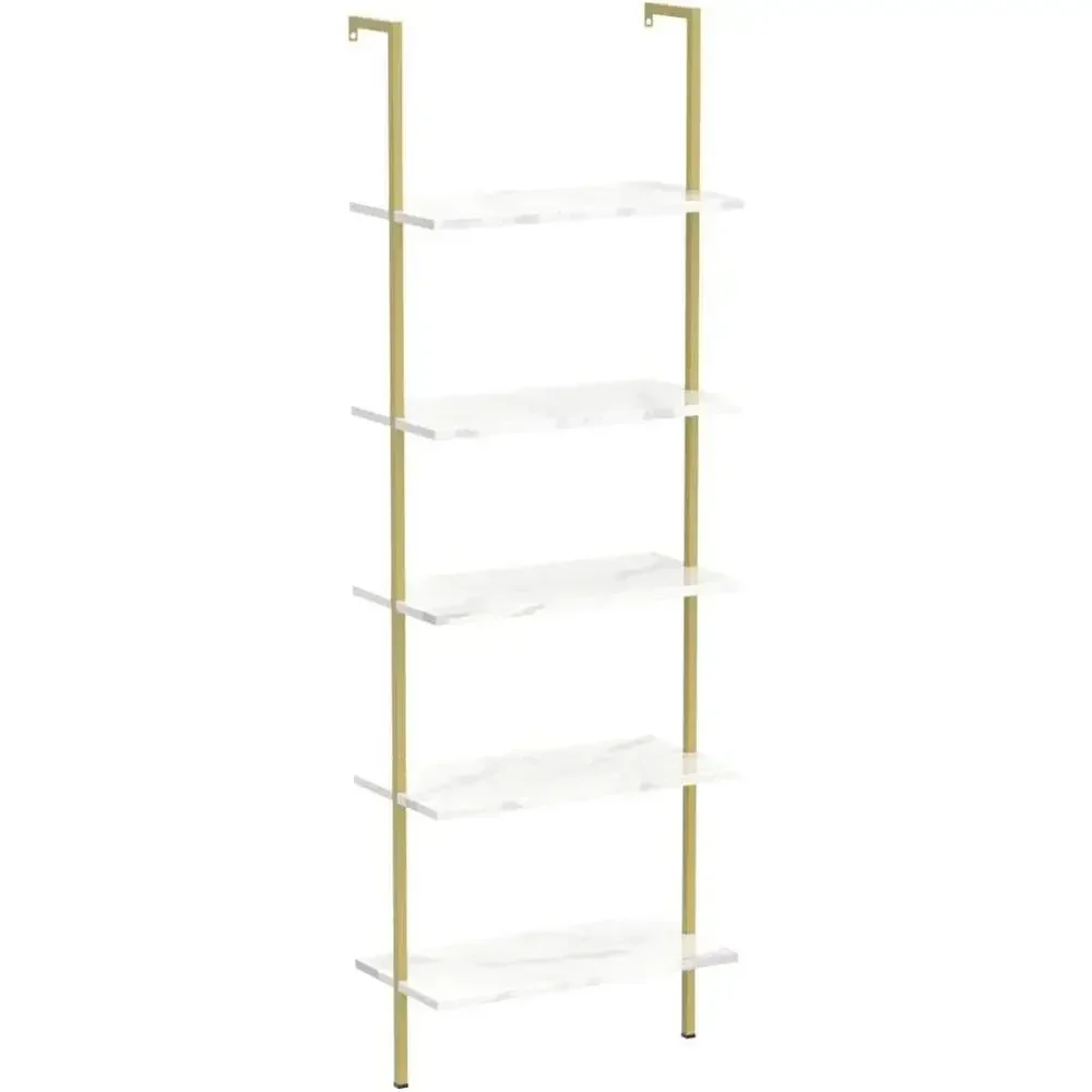 5단 화이트 대리석 벽걸이형 나무 선반 - 홈 오피스  - Home Office Bookshelves 리뷰 및 가격