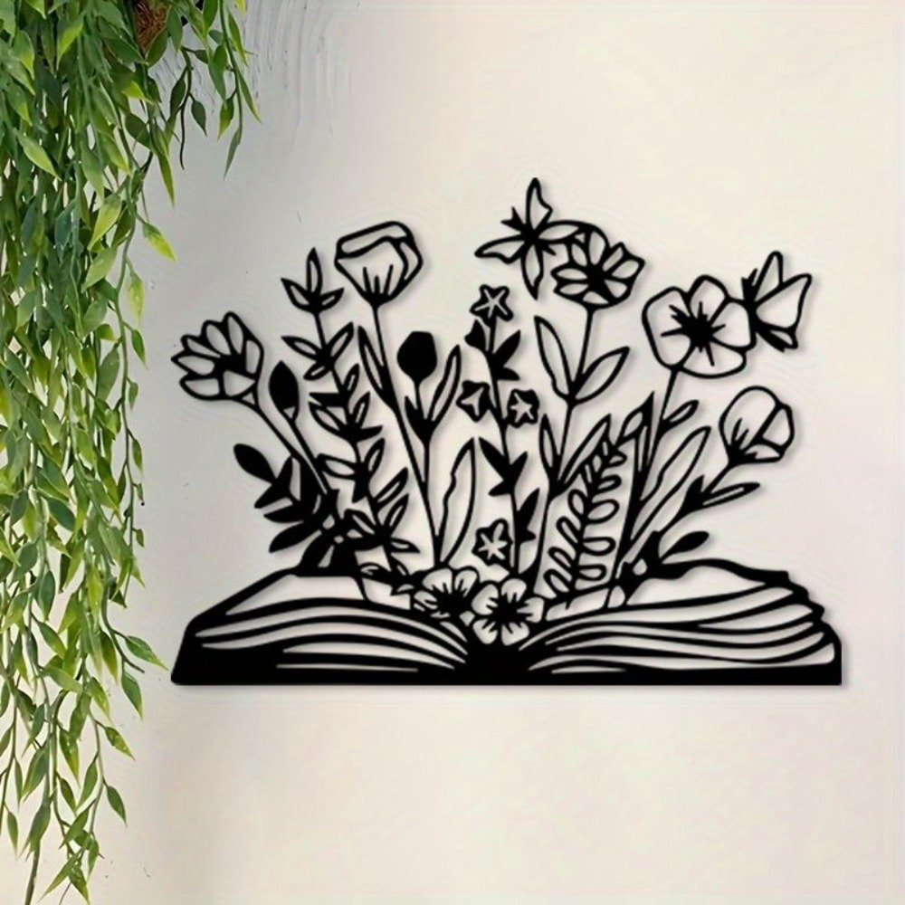 HL 메탈 벽 장식 독서 테마 2D 평면 알루미늄 사인 - Home Office And Library 리뷰 및 가격