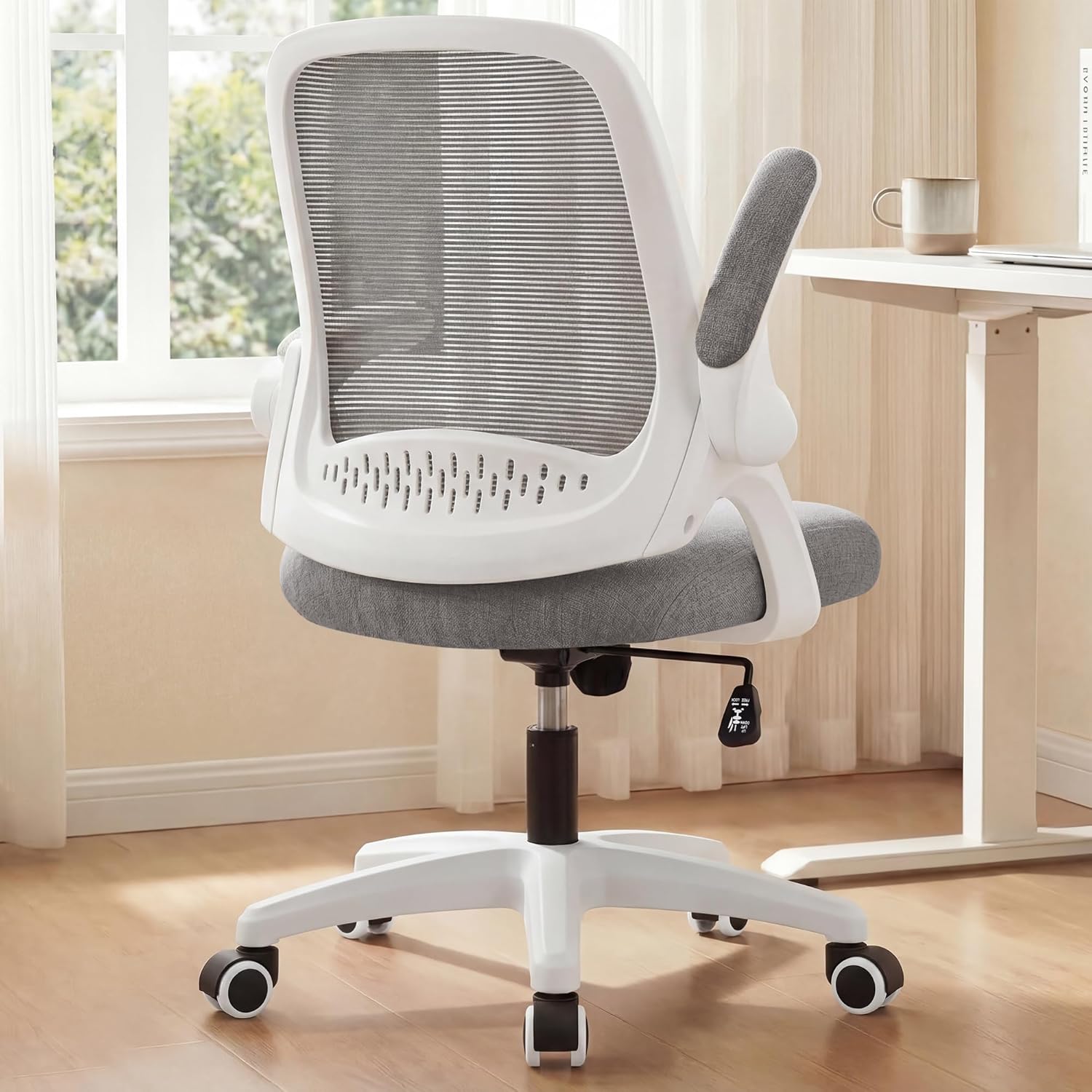 인체공학적 메쉬 사무용 의자, 요추 지지대, 높이 조절 - Home Office Chair 리뷰 및 가격