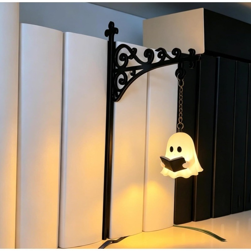 1-5PCS 할로윈 빈티지 LED 책꽂이 장식 조명,  - Home Office And Library 리뷰 및 가격