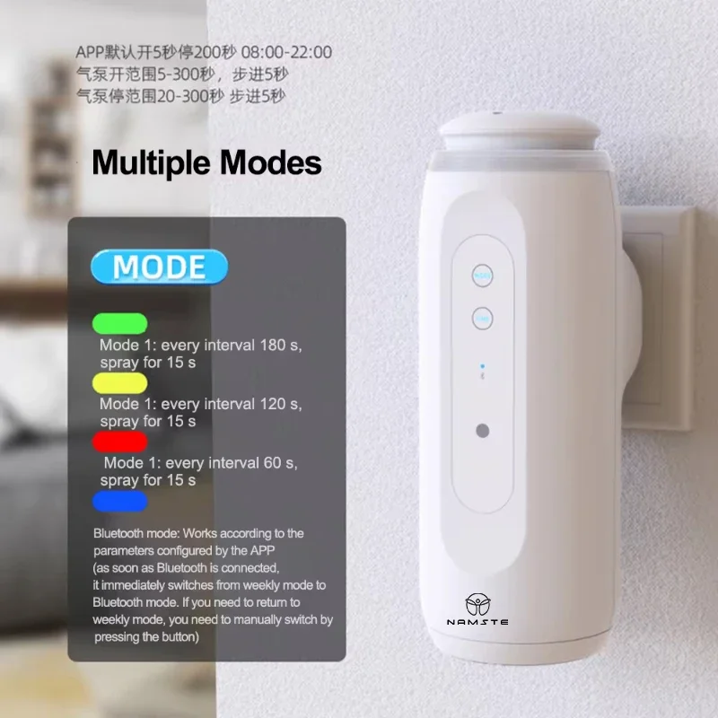 NAMSTE 휴대용 스마트 디퓨저, 블루투스 소켓 스타 - Home Office Gadgets 리뷰 및 가격