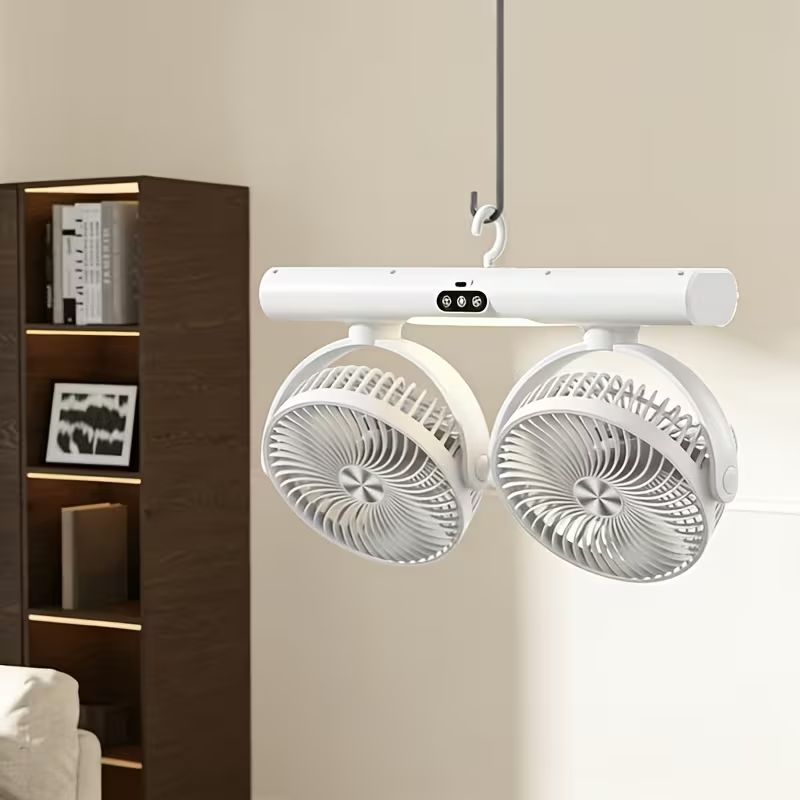 듀얼 헤드 순환 팬, 모던 벽걸이형, 3단 속도 독립  - Home Office Gadgets 리뷰 및 가격