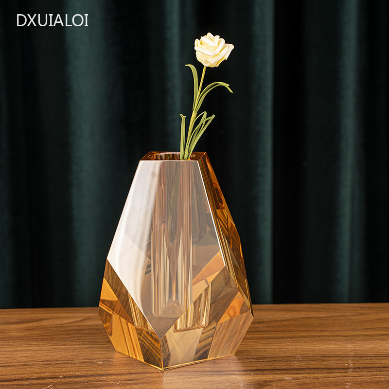 현대 미니멀리스트 크리스탈 꽃병, 꽃 오르간, 인테리어 - Home Office Interior Design 리뷰 및 가격