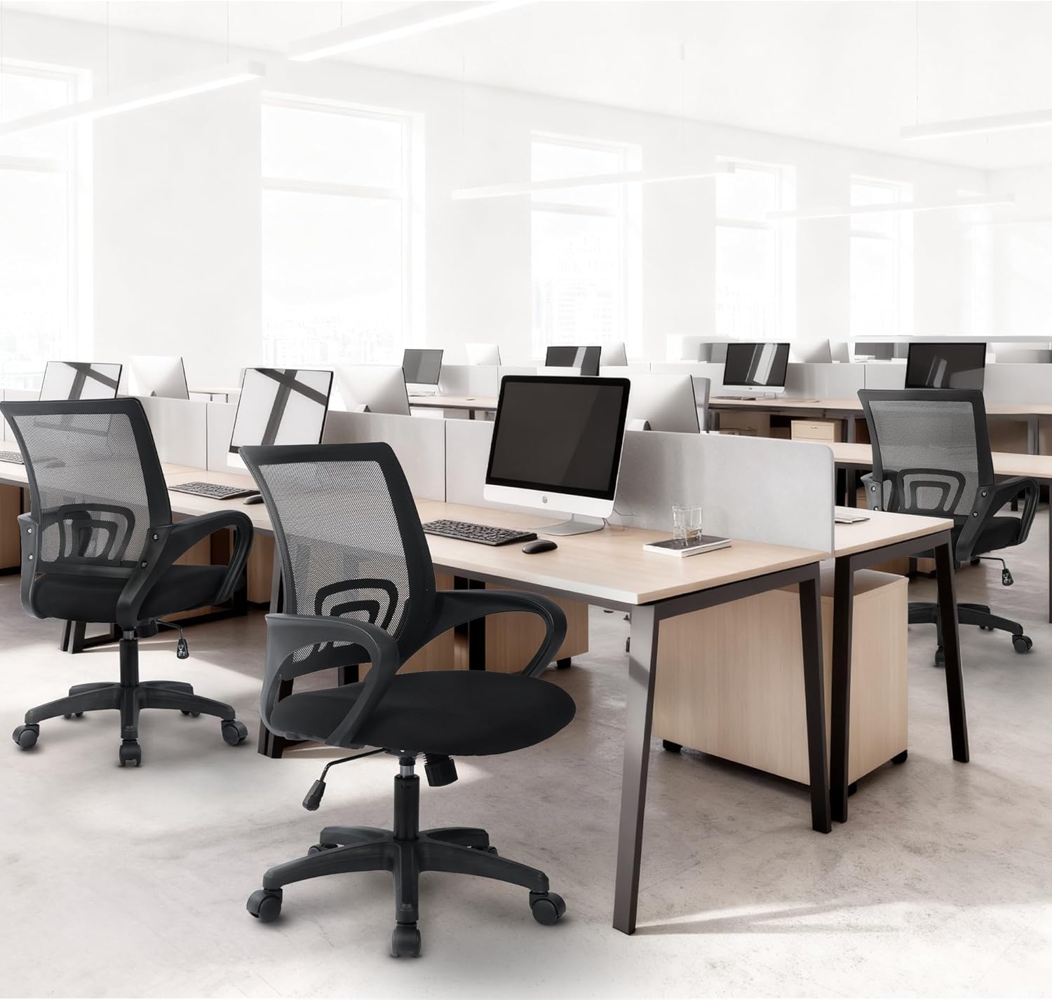 인체공학적 메쉬 사무용 의자, 요추 지지대, 높이 조절 - Home Office Chair 리뷰 및 가격