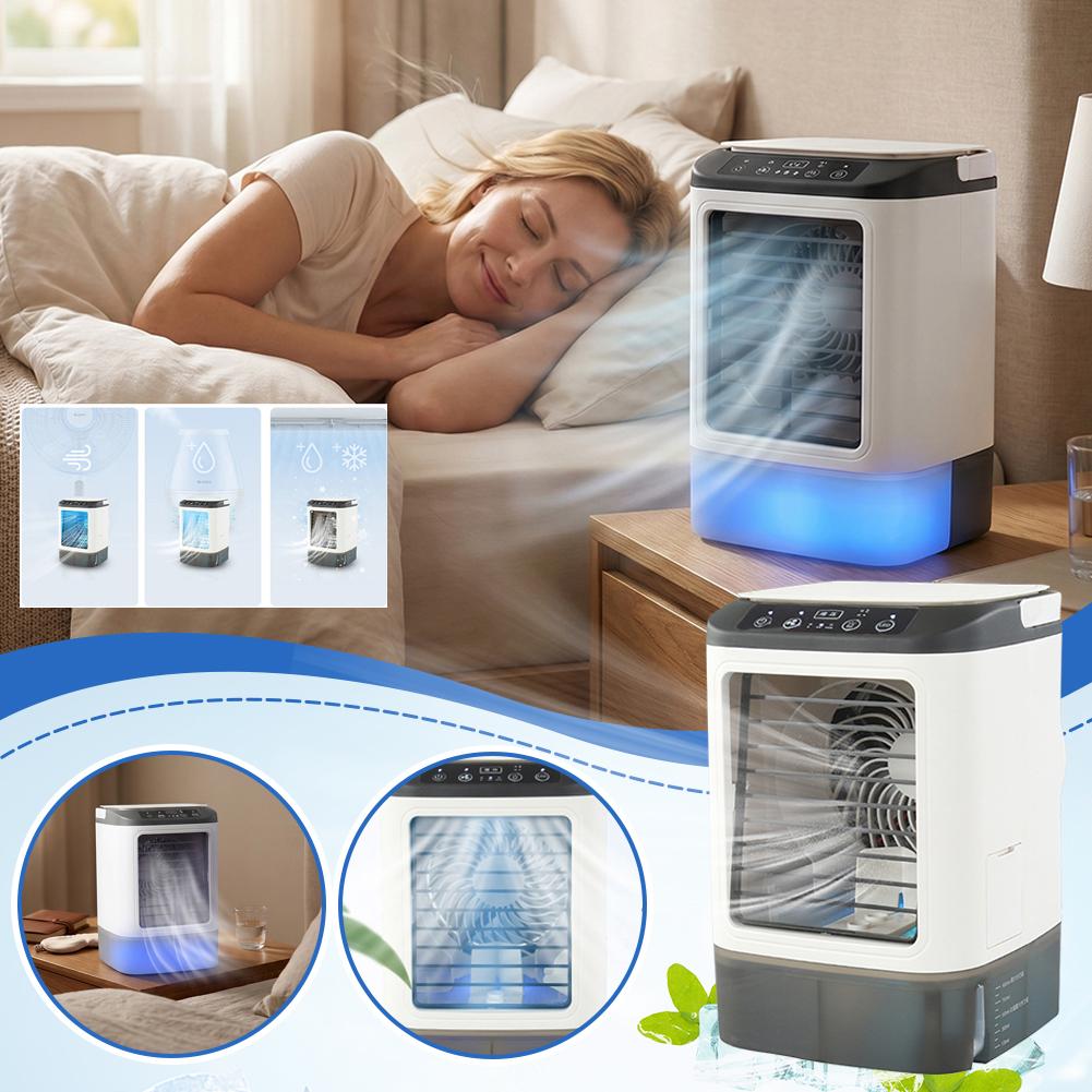 휴대용 USB 홈 쿨링 팬 미니 에어컨 분무식 에어 쿨 - Home Office Gadgets 리뷰 및 가격