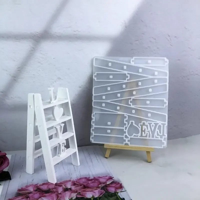 1세트 DIY 실리콘 사다리 모양 몰드, 수제 홈 오피 - Home Office Architecture 리뷰 및 가격