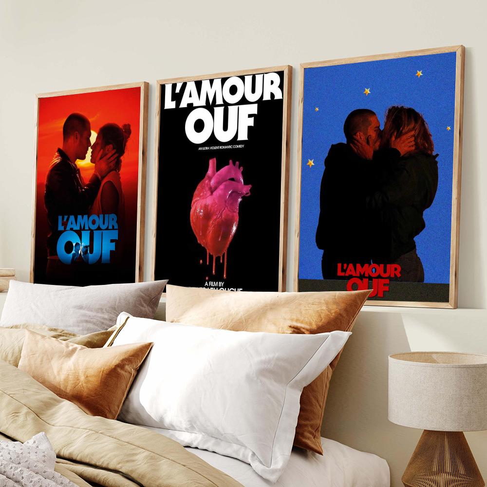 프랑스 로맨스 영화 L-Lamour Ouf 포스터 PP - Home Office Romance 리뷰 및 가격