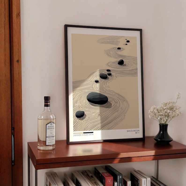2pcs Japandi Zen 캔버스 벽 아트 포스터, - Home Office Image 리뷰 및 가격
