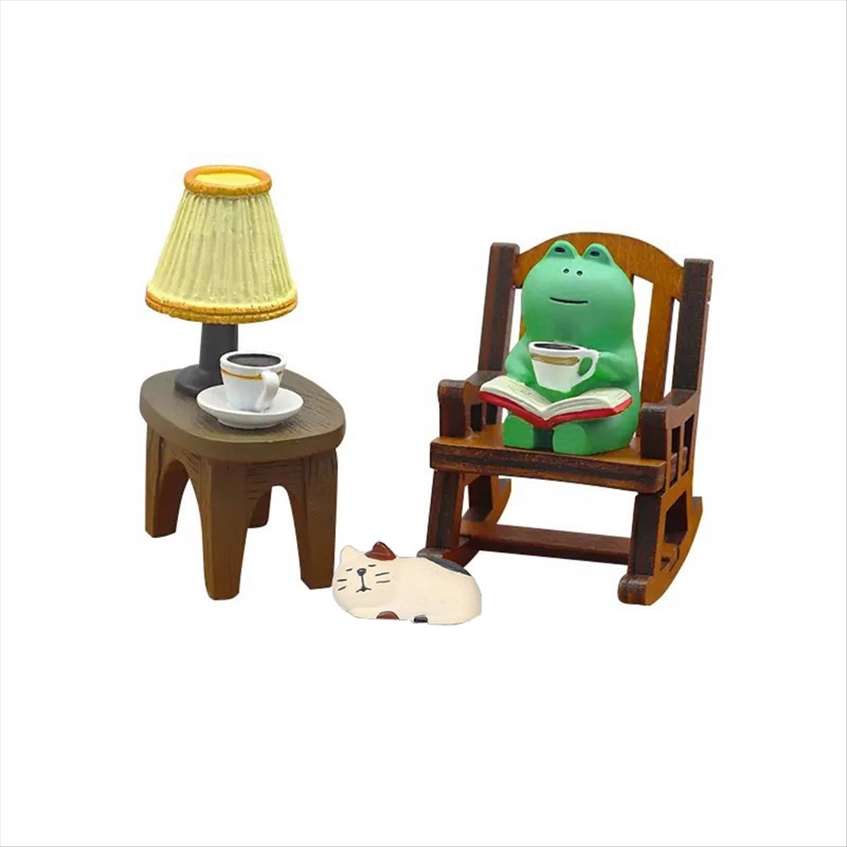 예산 친화적인 만화 개구리 흔들의자 테이블 램프 장식품 - Home Office Budget 리뷰 및 가격